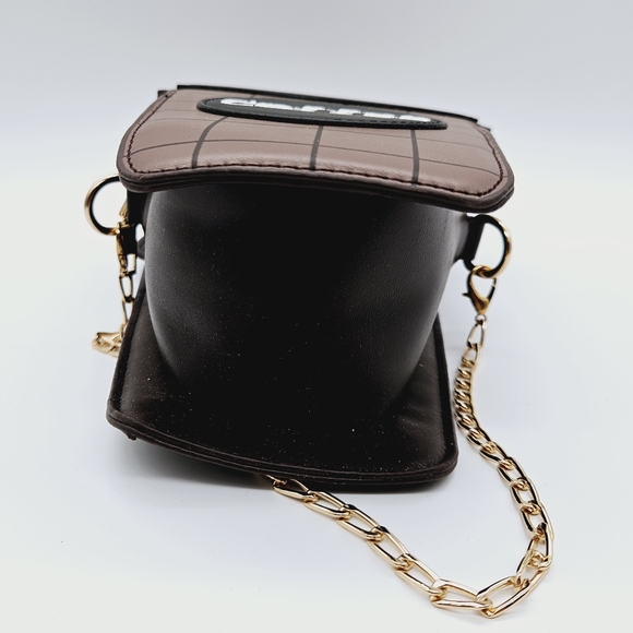 Coffee cup crossbody chain strap novelty purse - Picture 6 of 10